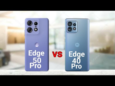 Motorola Edge 50 Pro vs Motorola Edge 40 Pro