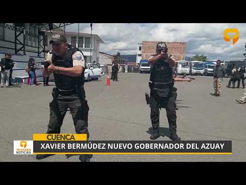 Xavier Bermúdez nuevo gobernador del Azuay