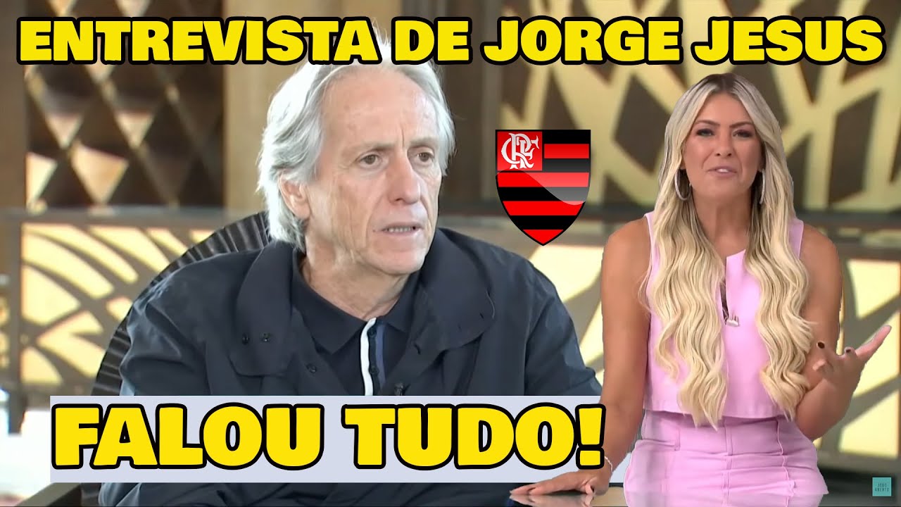 OLHA O QUE JORGE JESUS FALOU DE FILIPE LUÍS E NEYMAR