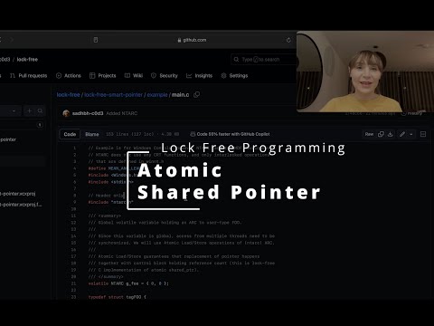 Lock-Free Atomic Shared Pointer in C - Lock Free Programming (Part #1)