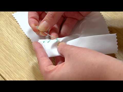 How to do a Hem Stitch - Sewing Quarter Stitch Tutorials