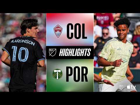 Colorado Rapids vs. Portland Timbers | Full Match Highlights