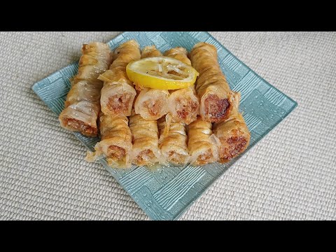 Baklavice u rolnicama sa plazmom i orasima-neodoljivo ukusne!