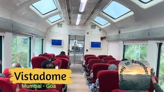 Vistadome Coach 🚞| Mumbai to Goa | Your amazing train journey | How to book tickets