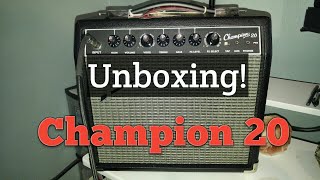 Fender Champion 20 - відео 2