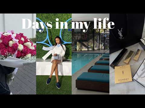 Vlog: Wimbledon Tennis Town +YSL beauty+Spa dates and Cooking