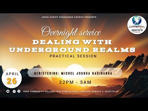 Overnight Service: Dealing With Underground Realms” Practical Session”