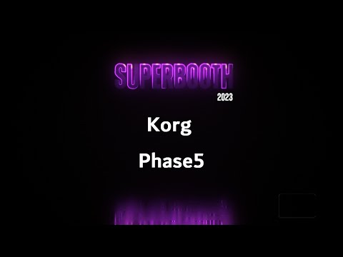 SUPERBOOTH 2023 AMAZONA: Korg Acoustic Synth Phase5