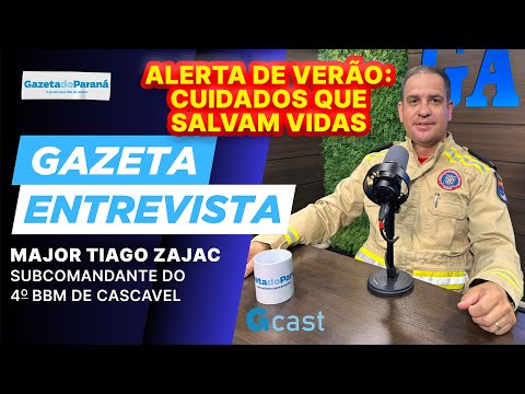 Corpo de Bombeiros alerta banhistas para a temporada de verão | Gazeta Entrevista
