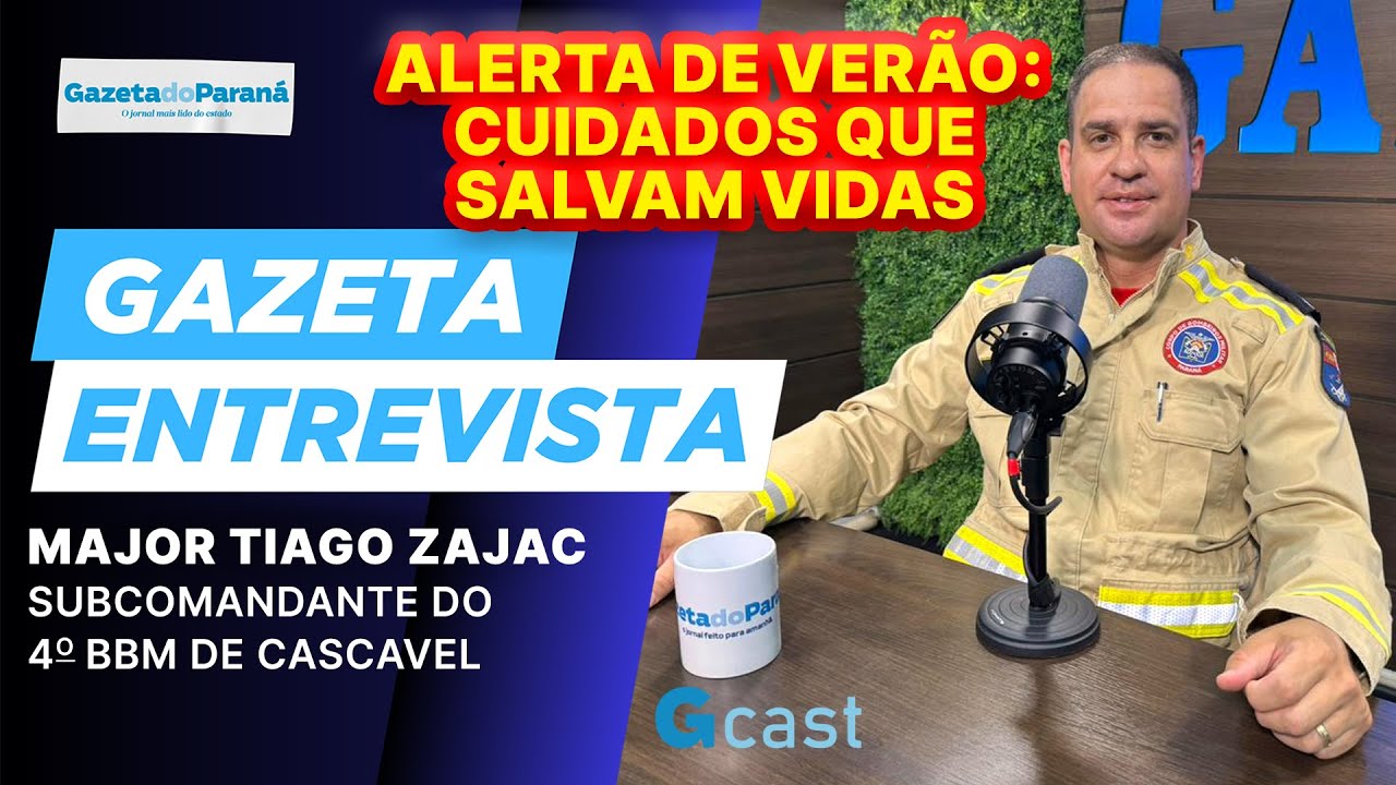 Corpo de Bombeiros alerta banhistas para a temporada de verão | Gazeta Entrevista