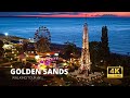 Golden Sands Nightlife | Varna, Bulgaria Walking Tour 4k