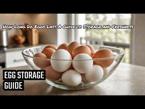 How Long Do Eggs Last A Guide to Storage and Freshness