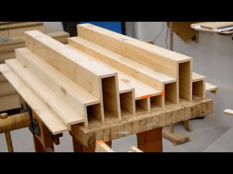 Making A Quadratic Diffuser From Plywood - Acoustics