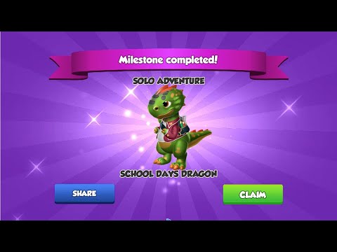 Have You got School Days Dragon-Dragon Mania legends | Finished School Days Solo event | DML