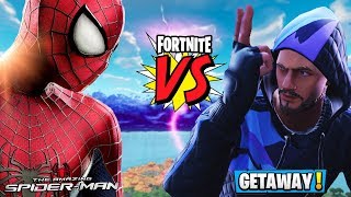 CAN SPIDER-MAN GETAWAY WITH JEWEL WHILE BATTLING ENEMIES (Fortnite Custom Skin Mod)
