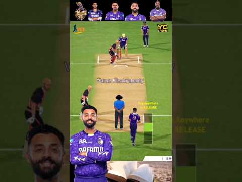 KKR's Most Realistic Bowling Action Ever!🔥😱 | Dream Cricket 25 Gameplay🎮 #shorts #dreamcricket2025🔥