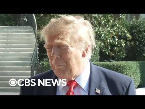 Trump defends Ramaswamy ad, takes questions on midterms, Iran war and more