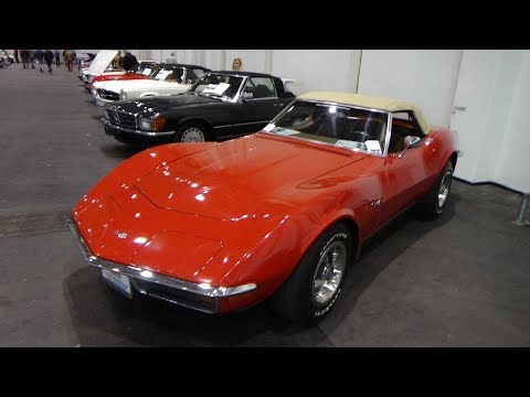 1972 Chevrolet Corvette Convertible - Exterior and Interior - Hamburg Motor Classics 2018