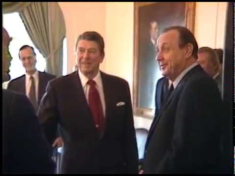 President Reagan’s Meeting with Foreign Minister Hans Genscher of Germany on March 9, 1982