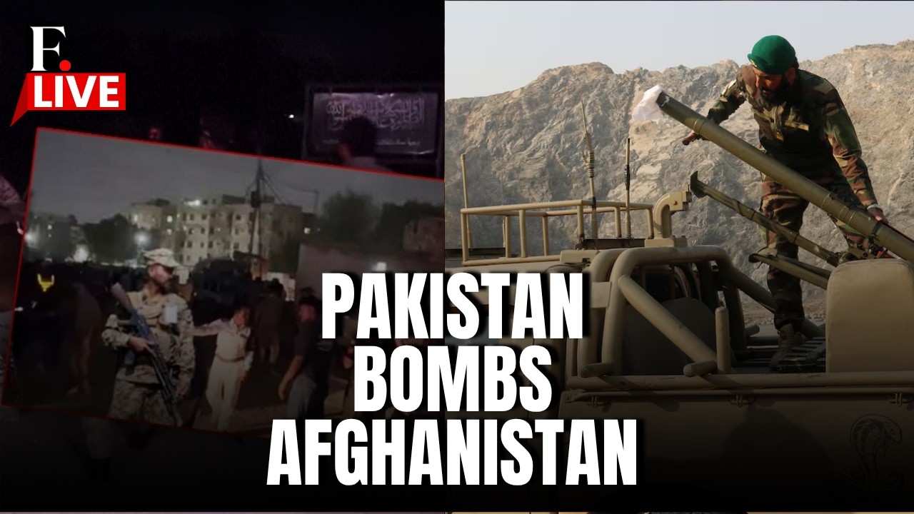 Pak-Afghanistan War LIVE: Pakistan Hits Afghanistan With Fresh Airstrikes | Pak Border Conflict