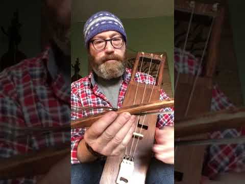 Tagelharpa basics and tuning.