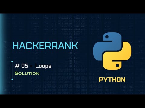 05 Loops Hackerrank Python Solutions Codescoot