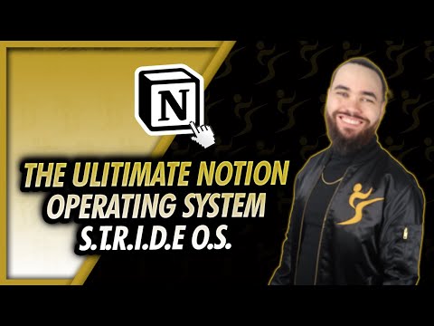 The Ultimate Notion Productivity System - Josh Pocock - YouTube
