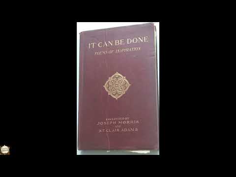 It Can Be Done - POEMS OF INSPIRATION by Joseph Morris and St. Clair Adams — free full audiobook