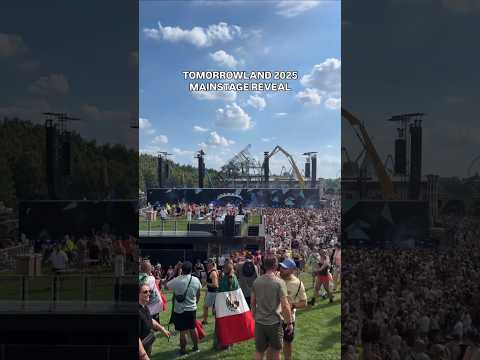 Tomorrowland 2025 Mainstage Reveal