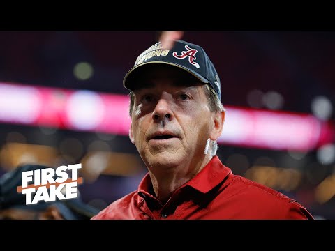 尼克-塞班是有史以來最偉大的大學橄欖球教練嗎？| 第一視角 (Is Nick Saban the greatest college football coach of all time? | First Take)