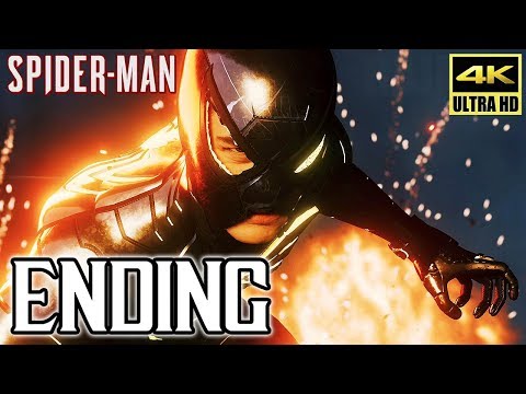 [4K] SPIDERMAN (PS4 Pro) ENDING Walkthrough PART 18 No Commentary @ UHD ✔