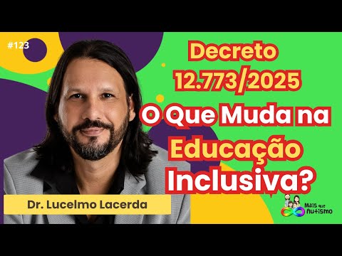 Decreto 12.773/2025 - As novas mudanças na Educação Inclusiva #podcast com Lucelmo Lacerda #123