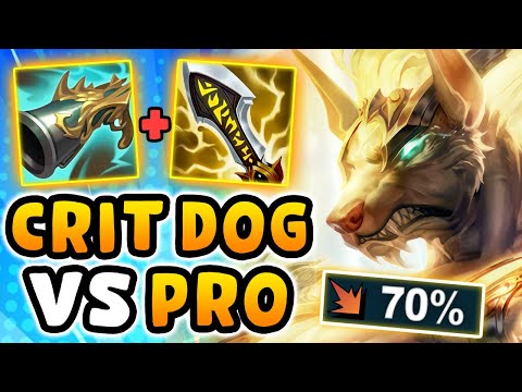 I PLAYED CRIT NASUS VS DOUBLELIFT (no one expects the 1shots)