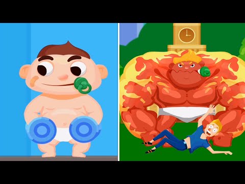 Muscle Boy - MAX Levels - Gameplay Walkthrough - YouTube