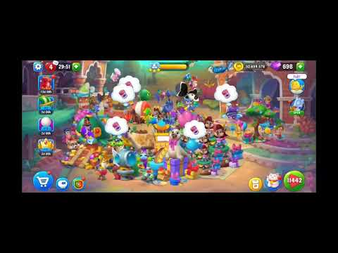 15 min Gameplay @Fishdom! From level 11435 to level 11448