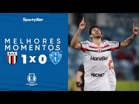 Gols e lances de Botafogo-SP x Paysandu