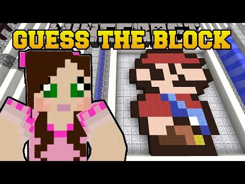 PopularMMOs - Minecraft: PICTURE GUESSING! (WHAT BLOCK IS THAT?) Mini-Game