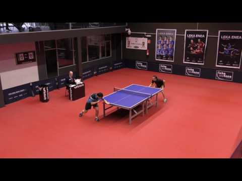 Endika Diez - Guillermo Martinez  (Spanish Table Tennis Superdivision 2015/16)