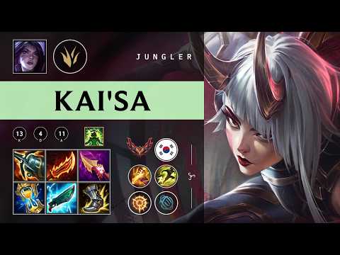 Kai'Sa Jungle vs Graves - KR Grandmaster Patch 26.04