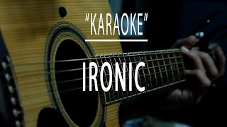 Ironic - Acoustic karaoke
