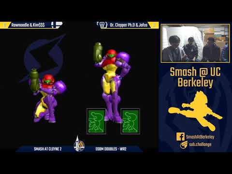 Smash at Cloyne 2 - Melee Doubles LR1: Kim$$ & Rawnoodle vs. Dr. Clepper & Jofus