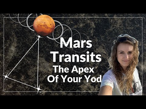 Mars Transits the Apex of Your Yod - Finger of God Astrology