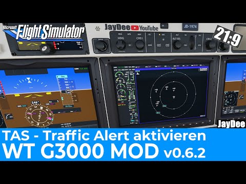 TAS / Traffic aktivieren im G3000 Working Title Mod ★ FLIGHT SIMULATOR deutsch