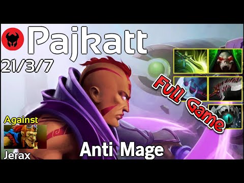 Pajkatt plays Anti Mage!!! Dota 2 Full Game 7.20