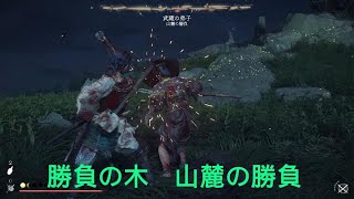 ゴーストオブヨウテイ２回目　勝負の木　山麓の勝負