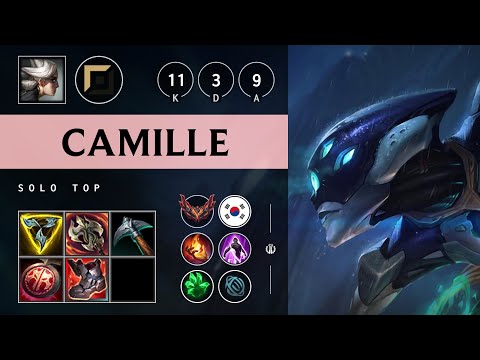 Camille Top vs Aatrox - KR Grandmaster Patch 25.05