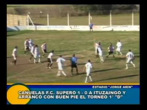 Cañuelas 1 - 0 Ituzaingó (Fútbol 1°D) - canal 5 cañuelas