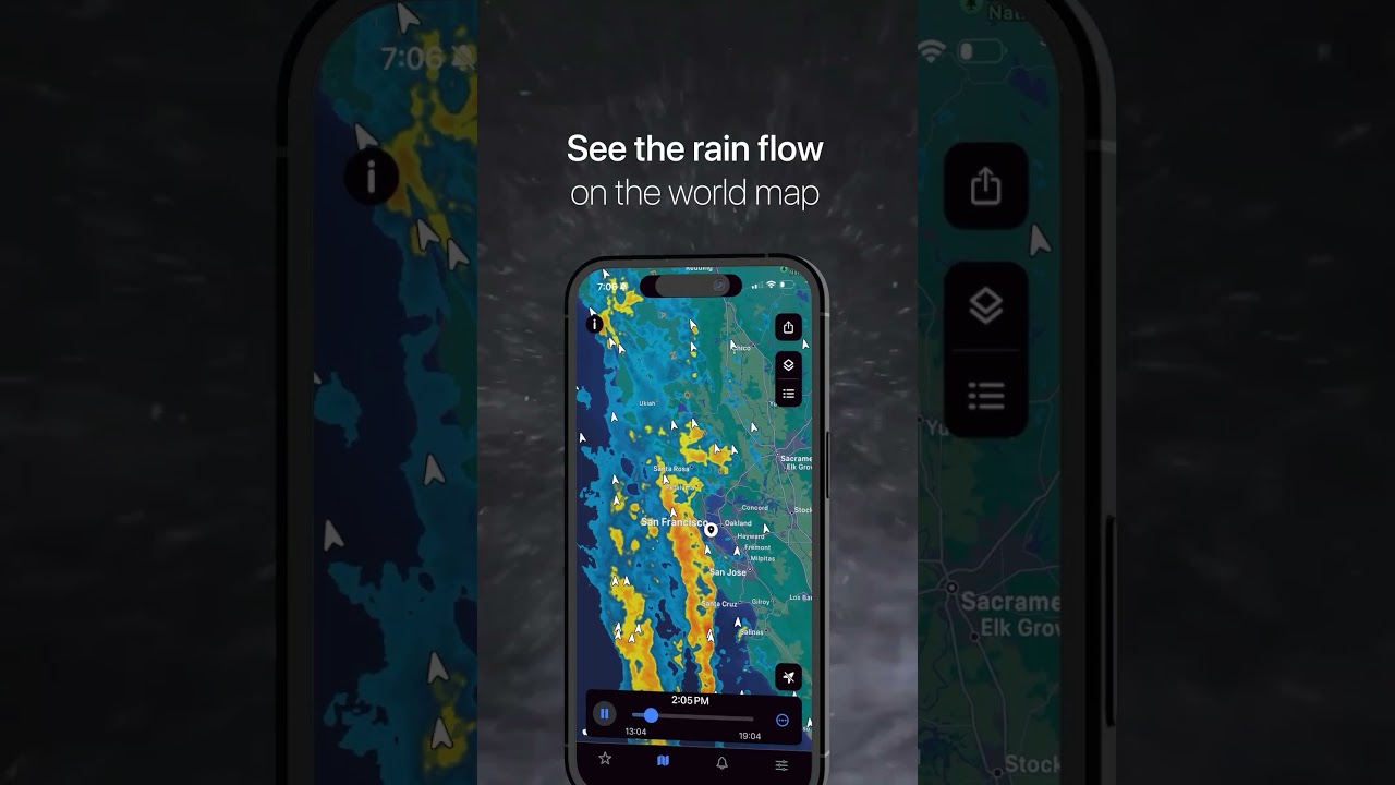 💧 Rain App RainViewer. Precipitation Forecast, Rain Alerts and Rain Radar 💧