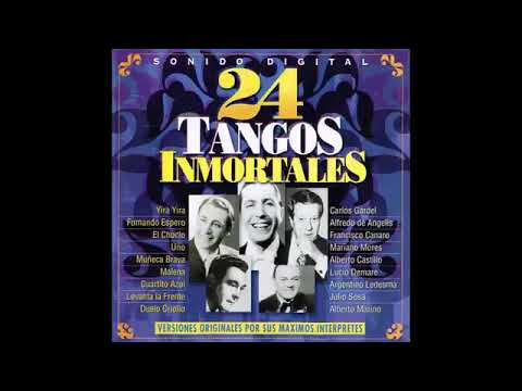 Varios Intérpretes   24 Tangos Inmortales 1999