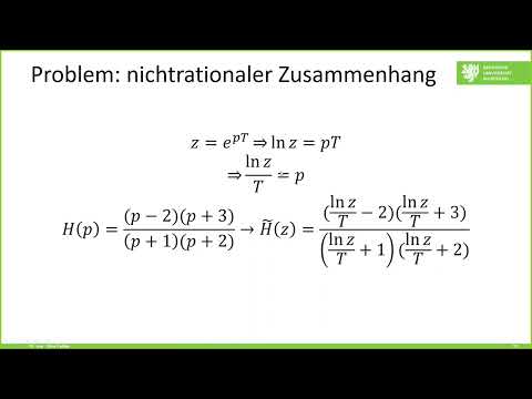 Systemtheorie8#4 Grundlagen des Filterentwurfs